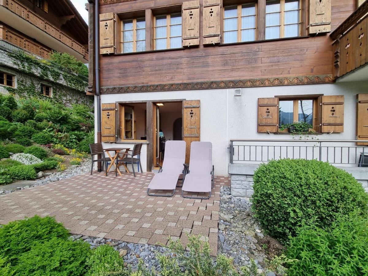 Mom - Alpine Boutique Apartments, Chalet Fagus, Terrace Studio جريندلوالد المظهر الخارجي الصورة